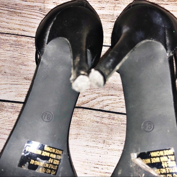 Breckelle's Women's Swing-02 Ankle Strap Dress Stiletto High Heel Sandals Sz 8.5 - Picture 5 of 9